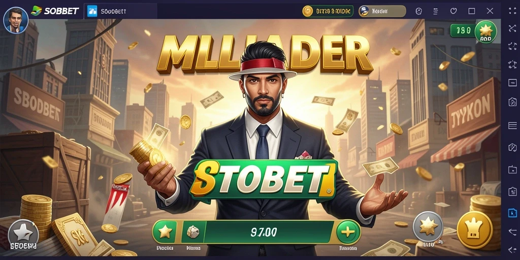 Screenshot SBOBET menampilkan aksi seru dalam mengelola bisnis Tycoon.