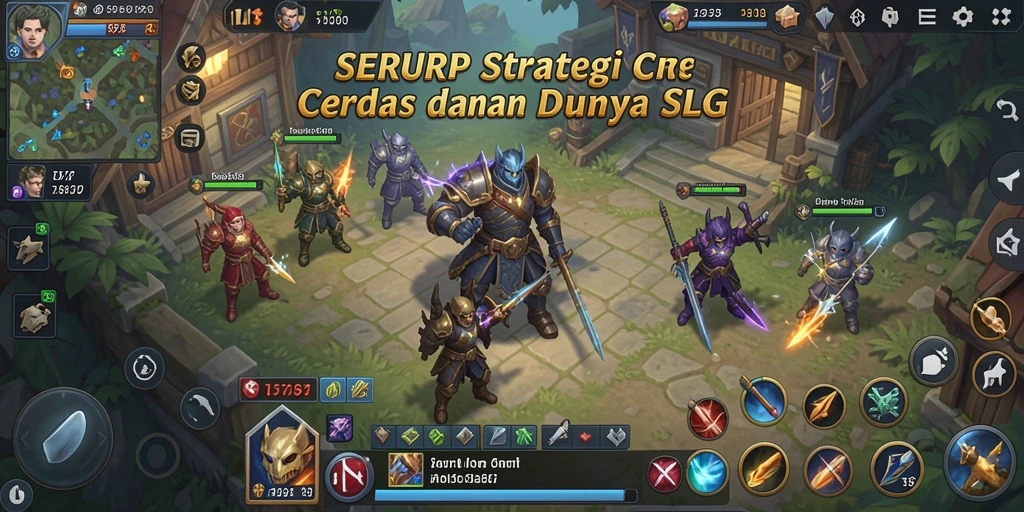 Tampilan gameplay SERURP yang menarik dan kompetitif.
