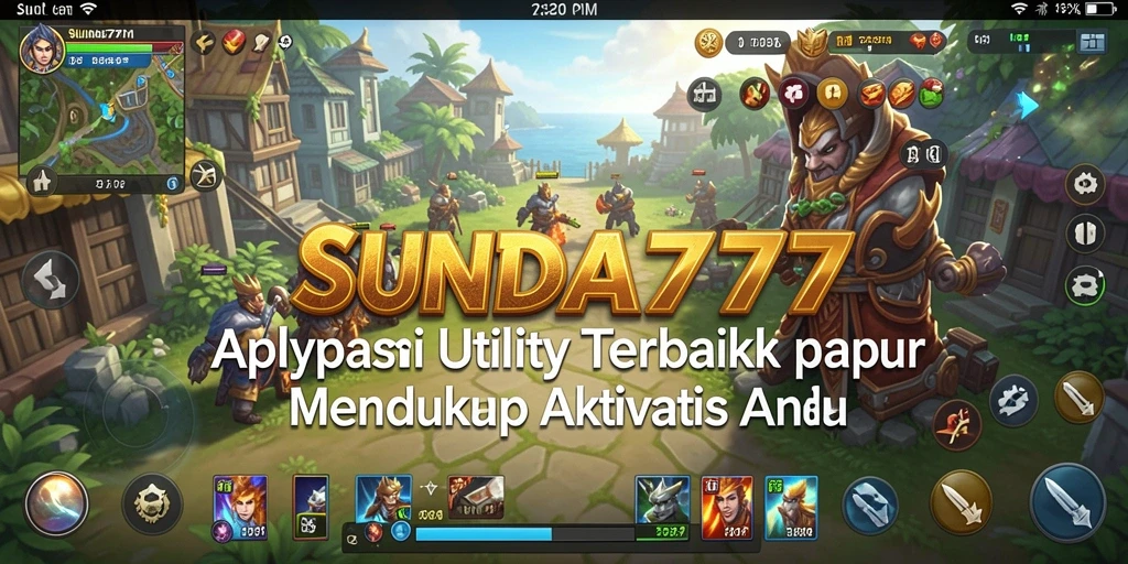 Tampilan antarmuka SUNDA777 yang efisien dan ramah pengguna.